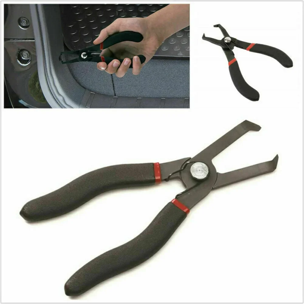 30° Push Pin Pliers Removal Plastic Poly Rivet W/Center Pin Panel Clip Fastener Quickly Removes Plastic Anchors Push Pin Pliers