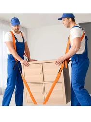 High Quality Lifting Moving Strap Transport Belt with Wrist Straps for Home House Moves Convenient Furniture Moving Tools