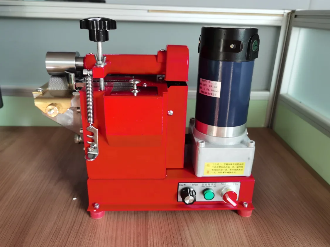 paper bag manual gluing machine for paper bag handle pasting