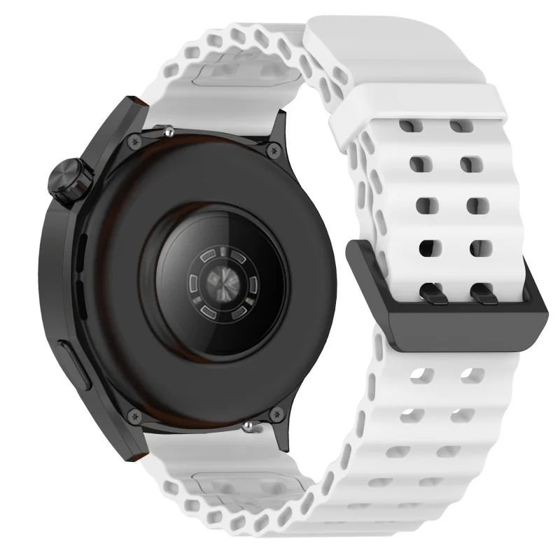 22 mm Ocean-Silikonband für Amazfit Bip Max Sports, zweifarbiges Armband für Amazfit Bip Max, Ersatzzubehör, Correa – Detail 14