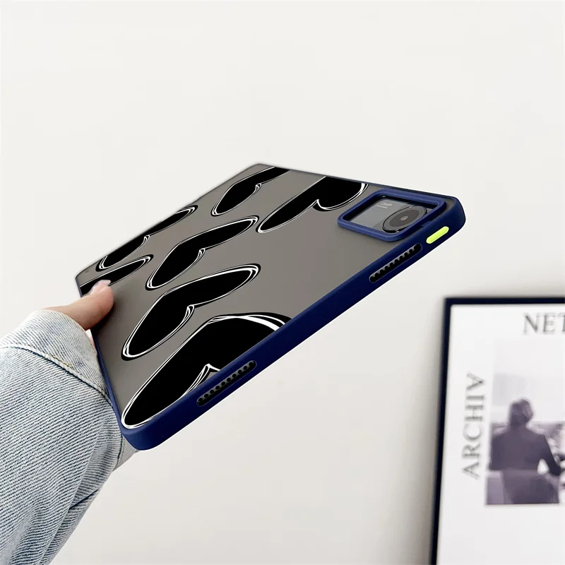 เคสสุดเท่สำหรับ Xiaomi redmi Pad SE 11นิ้ว2023 10.6นิ้วรูปหัวใจฝาครอบรูปรอยจูบสำหรับ Mi Pad 6S Pro 12.4นิ้ว5 6 Pro