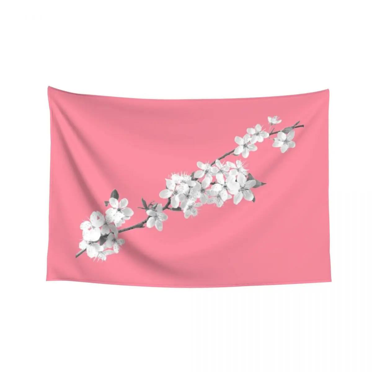 

Sakura crush - Pearl on rose Tapestry Wall Coverings Home Decoration Bedroom Organization And Decoration Tapestry