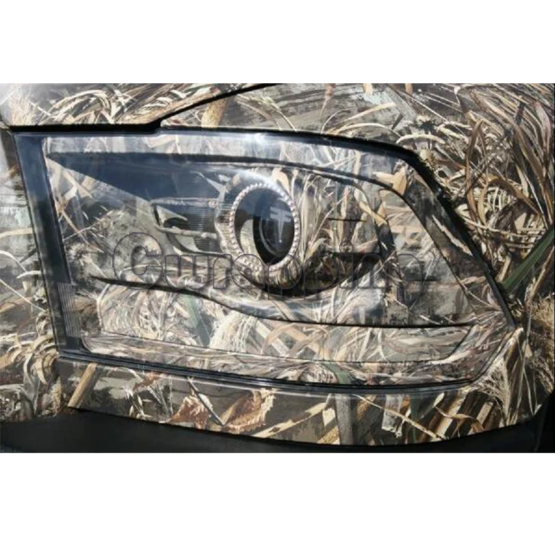 Shadow Grass Blades Tape Graphics Camo Printed Grass Camouflage Style Truck Hunter Car Roof Hood Camouflage Vinyl Vehicle Wrap