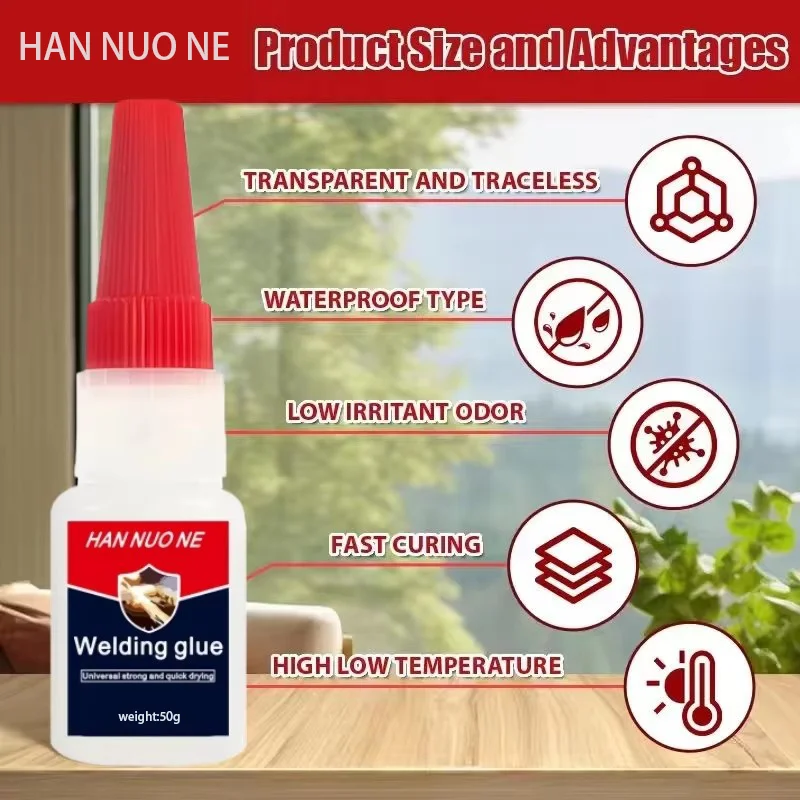 Special Adhesive for Wood Strong Woodworking White Latex Flooring Quick Drying Adhesive Universal Super Glue Welding Oily Glue