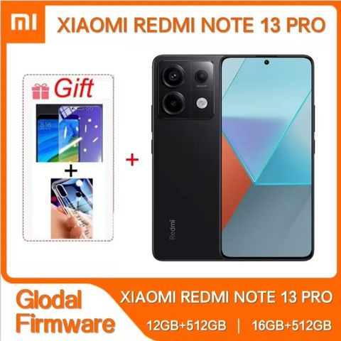 Xiaomi Redmi Note 13 Pro 5G 16 GB 512 GB Android 6,67 Zoll Qualcomms Snapdragon Global Rom 5G Smartphone der zweiten Generation