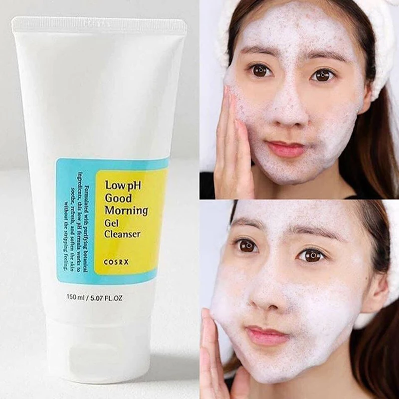 COSRX Low pH Good Morning Gel Cleanser 150ml Facial Cleanser Face Washing Moisturizing Skin Care Oil Control Blackhead Remove