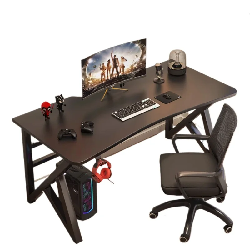 Computer desk Desktop Home e-sports table and chair Bedroom Simple table Workbench Desk Student study table Desk