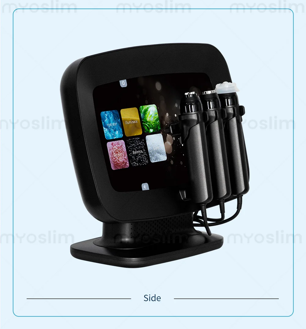 3 In 1 Portable Oxygen Therapy Facial Whitening CO2 Foam Facial Care Skin Regeneration Oxygen Facial Machine