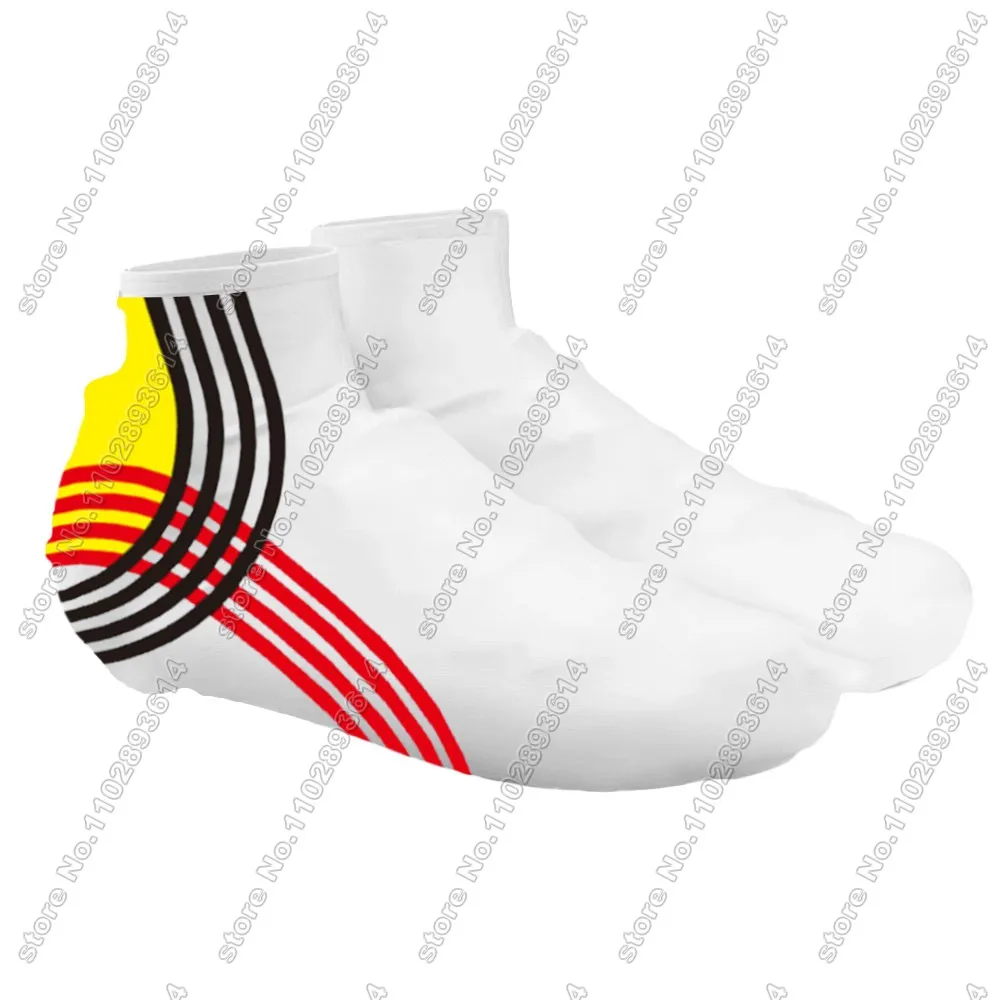 Belgium National 2024 Team Cycling Shoe Covers Winter BlueBike Shoes Cover MTB Jerseys Dust-proof Non-slip Outdoor Overshoes