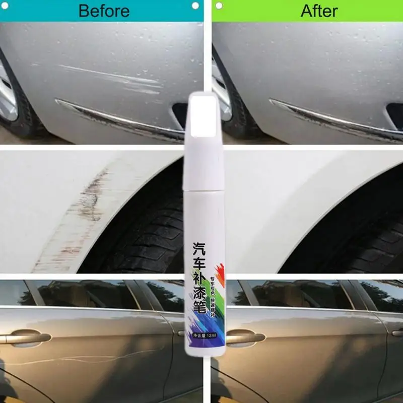 Car Scratch Repair Pen Automotive Touchup Paint Automotive Touchup Repair Coating Multiple Color Options For Black Marks