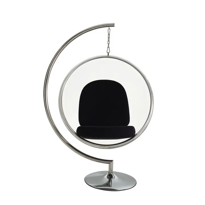 Apartment Living Room Furniture Modern Leisure Chair Acrylic Floating Egg Chair Swing Egg Chair