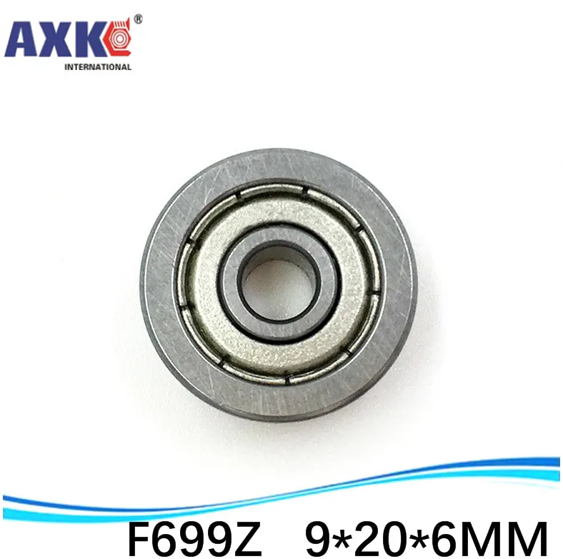 

F699ZZ ABEC-3 (10 шт.) фланцевые шарикоподшипники F619/9ZZ SF699ZZ SSF699ZZ 9*20*23*6*1,5 мм, радиальный шарикоподшипник, подшипник AXK