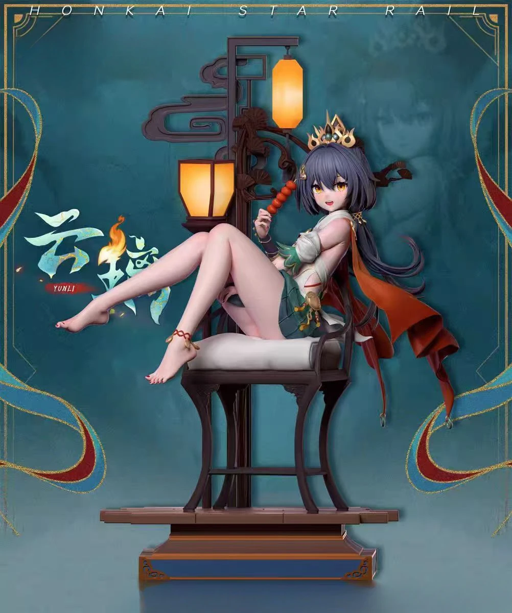 

【Pre Sale/Customization】Honkai: Star Rail Yunli Anime Figurin Game Character Sculpture Action Doll Statue Figures Collectible