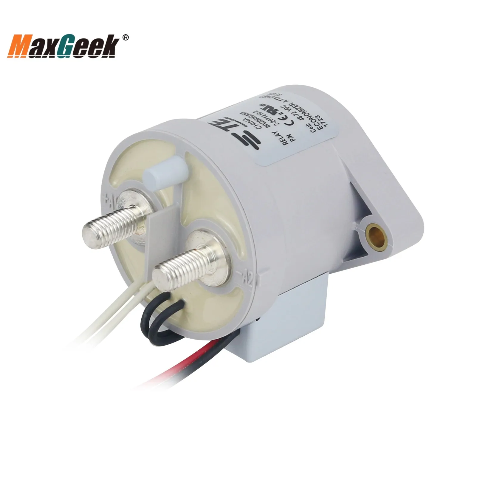Maxgeek 2-2071410-2 IHV200HDANA DC Relay Contactor (يستبدل EV200ADANA) 48-72VDC الجودة الأصلية لـ TE