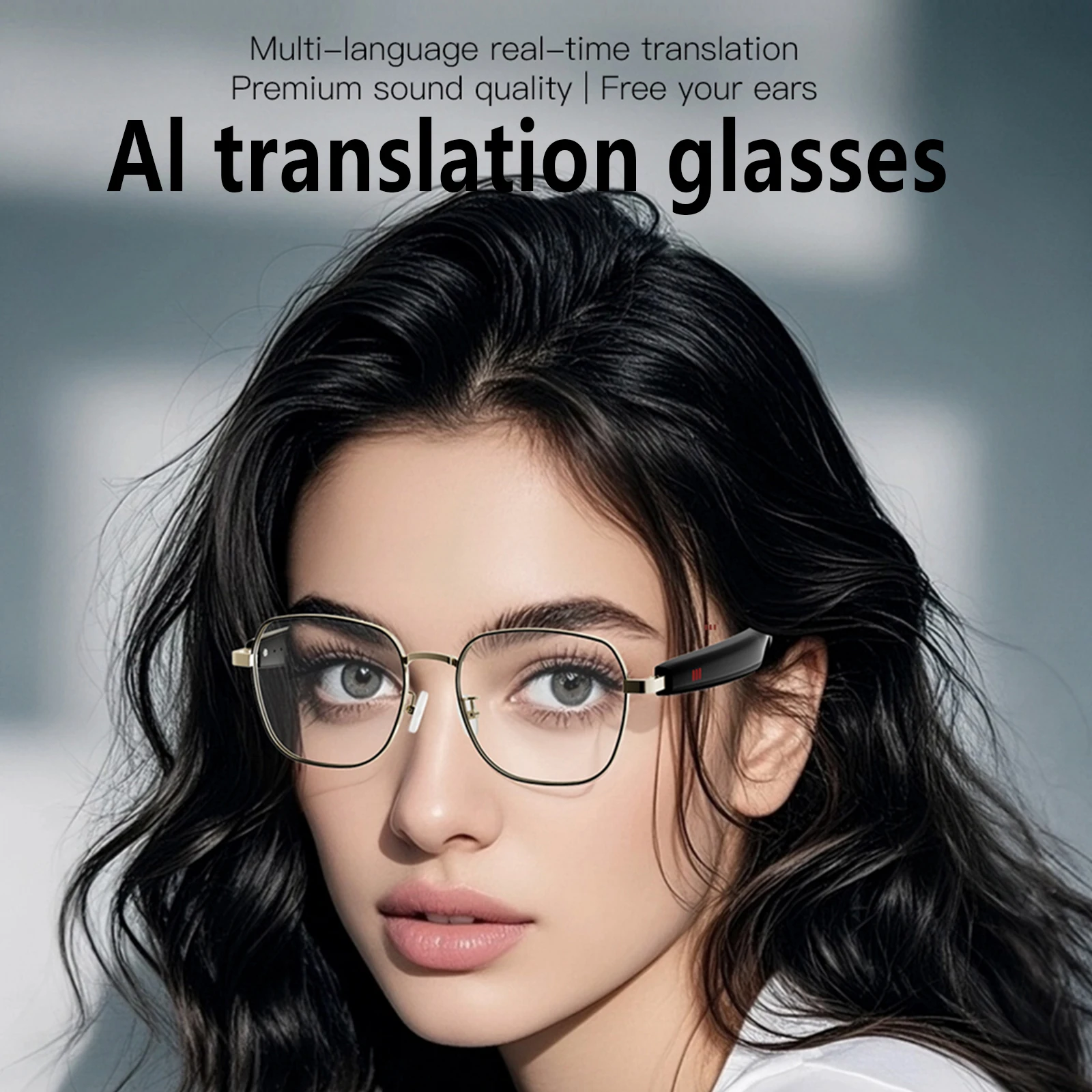 

Аудиоочки, очки для перевода, воспроизведение музыки, телефонные звонки, перевод через приложение, фотохромные линзы, сенсорное управление.