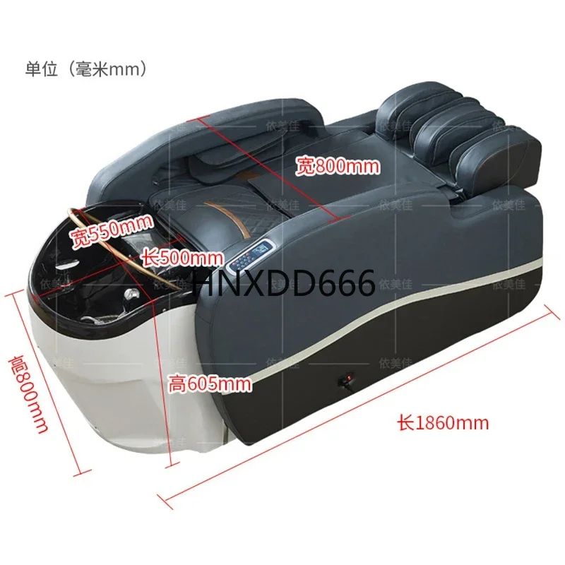 

Nordic Smart Electric Big Shampoo Chairs Sturdy Structure Massage Chairs Foldable Salon Furniture Fauteuil De Shampooing FYSC
