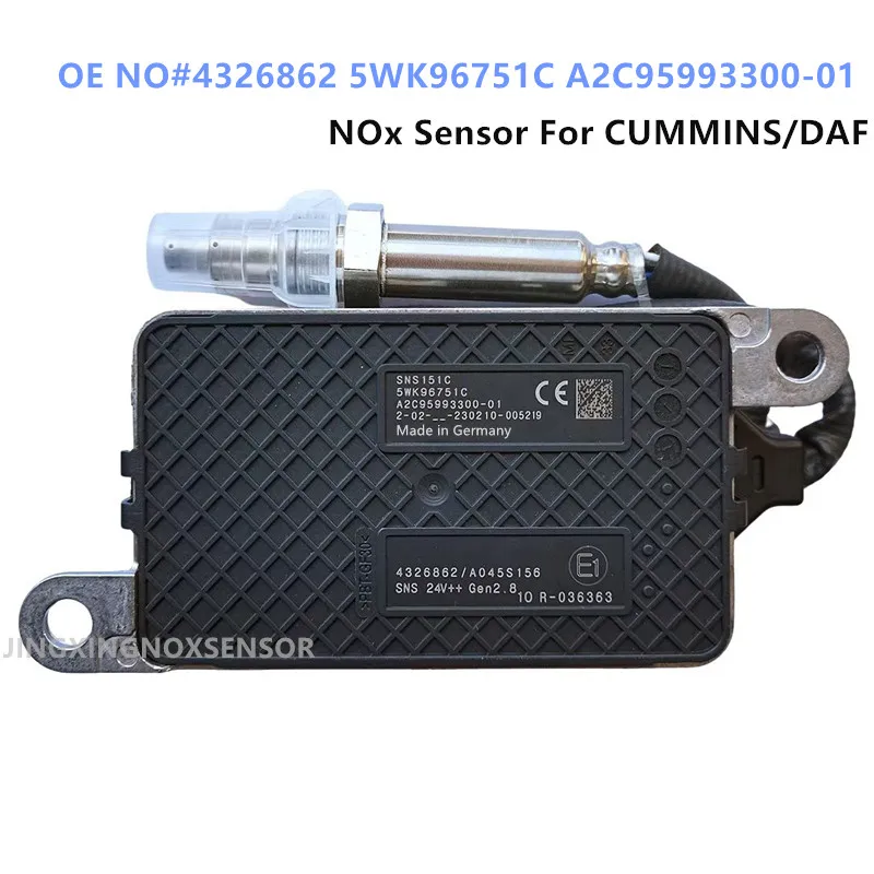 4326862RX 4326862 2872945 5WK96751C 5WK96751A Original NEW Nitrogen Oxide Sensor For Cummins DAF EURO6/EURO5