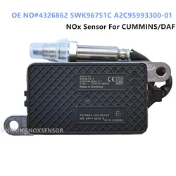 4326862RX 4326862 2872945 5WK96751C 5WK96751A Original NEW Nitrogen Oxide Sensor For Cummins DAF EURO6/EURO5