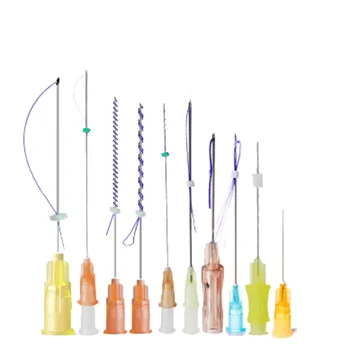 Disposable Non-toxic  Blunt Tip 18G*100MM Cannula For Filler Injection 20PCS 19G*100MM