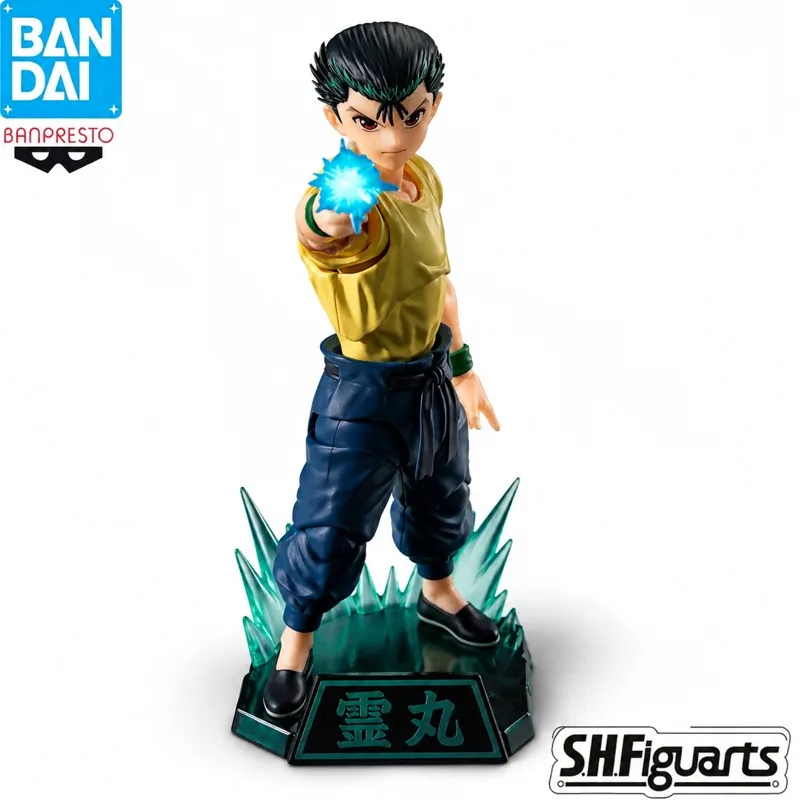 

In Stock Bandai Original S H Figuarts Yu Yu Hakusho Yuusuke Urameshi Action Figure Model Doll Brand New Boxed Anime Characters