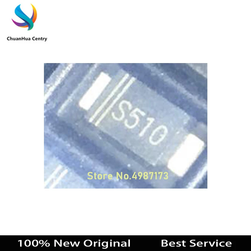 20ชิ้น/ล็อต SS510F SMAF 100V/5A ใหม่และต้นฉบับสต็อก