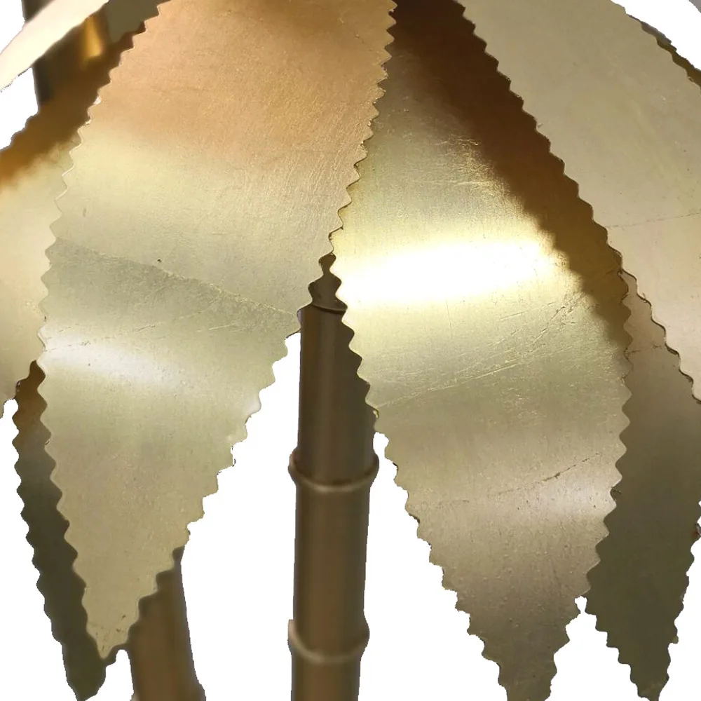 Postmodern Coconut Tree Luxury Sales Office Model Room Lobby Floor Lamp