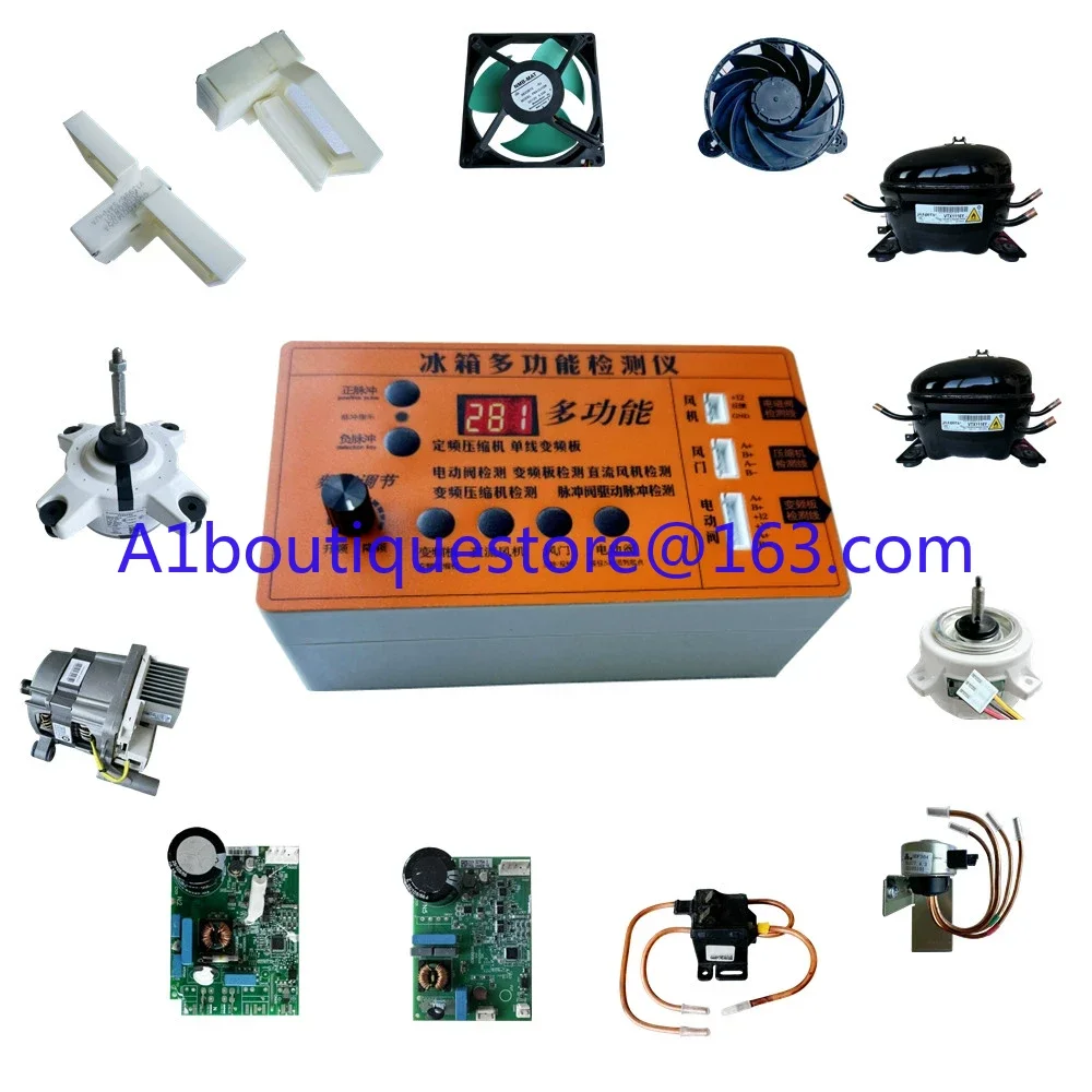 

Инверторная плата компрессора холодильника, тестер, импульсный электромагнитный клапан, тестер для холодильника, детектор, инструмент