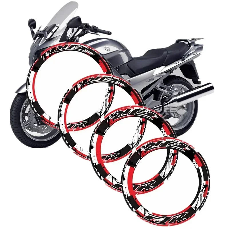 Fit YAMAHA FJR 1300 Moto Parts Contour Wheel Decoration Decal Sticker - 1