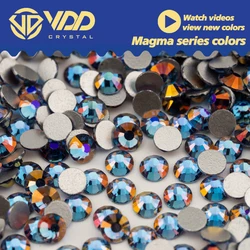 VDD Magma-Light Blue SS6-SS30 354 Glass Rhinestones Crystal Flatback Bright Stones Glitter Nail Art DIY Crafts Accessories