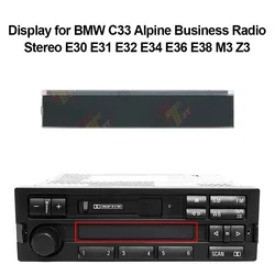 Display for BMW C33 Alpine Business Radio Stereo E30 E31 E32 E34 E36 E38 M3 Z3
