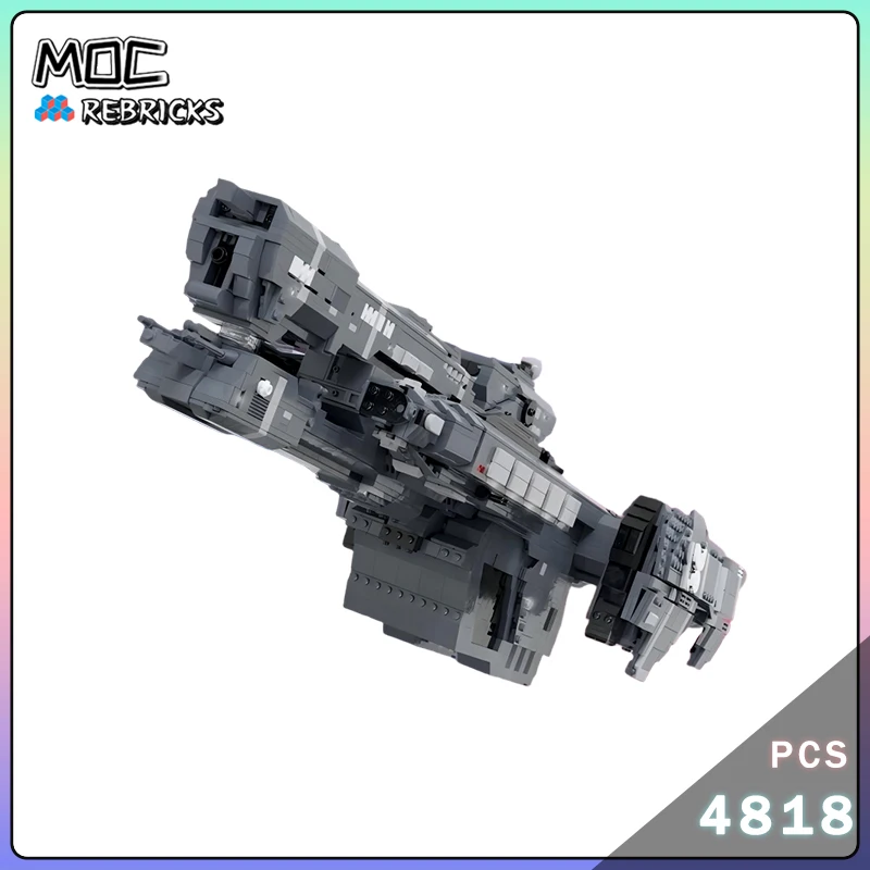 

Ultimate Collection UNSC Frigate Building Blocks Space Battle Cruiser Флот Модель игрушки Технология Кирпичи Рождественские подарки