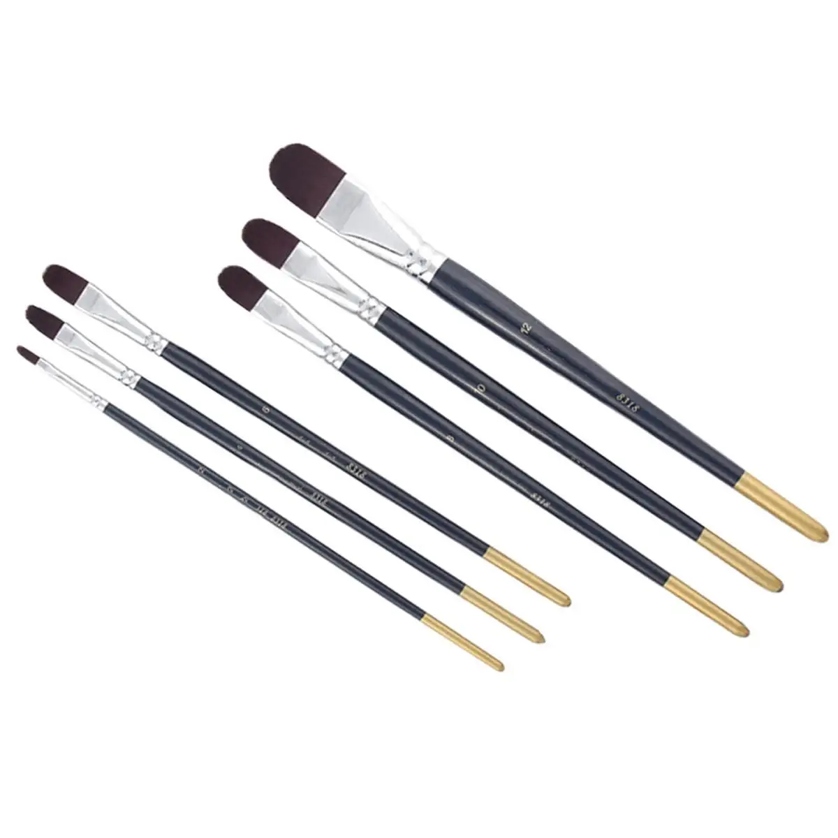 

6 шт. акварельные кисти ручки масляная кисть премиум-класса высокое качество детская живопись DIY ремесло ребенок