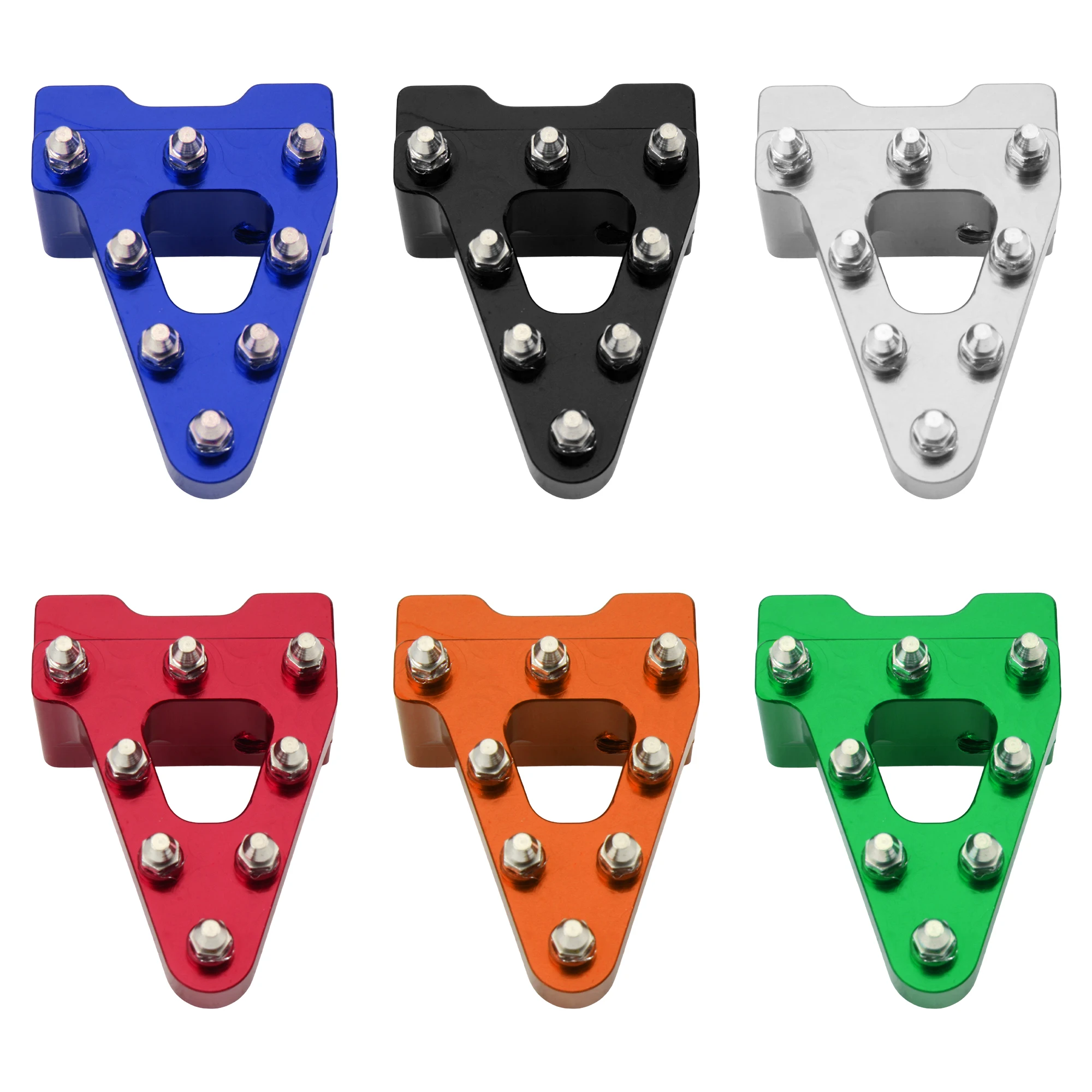 AliExpress PowerMotor For Honda CRF50 XR50 SDG SSR Motorcycle Rear Brake Pedal Lever Step Plate Tip CNC Aluminum Dirt Bike Motocross Accessories