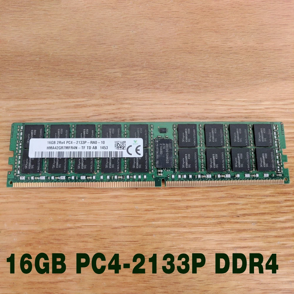 

1 pcs For SK Hynix RAM 16G HMA42GR7MFR4N-TF 2RX4 Server Memory High Quality Fast Ship 16GB PC4-2133P ECC DDR4