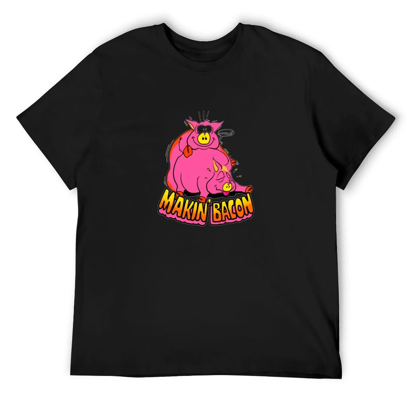 

Makin Bacon Chef T-Shirt anime Luxury man aesthetic clothes Funny t-shirt men tshirt