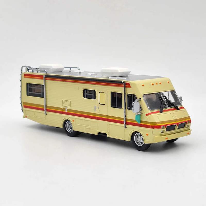 

Diecast Alloy 1/64 Scale 1986 Fleetwood Bou Bus Cars Model Adult Toys Classic Gifts Collection Desktop Ornaments Static Display