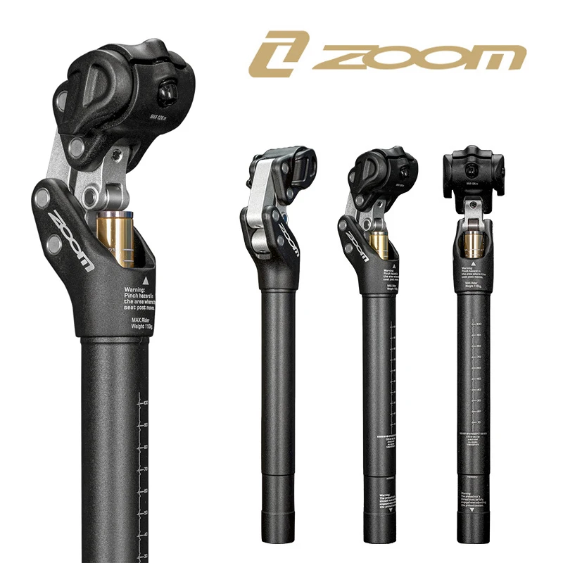 

ZOOM MTB bicycle shock absorber column 27.2/28.6/33.9/39.9/31.6mm manual stroke height suspension bicycle seat tube