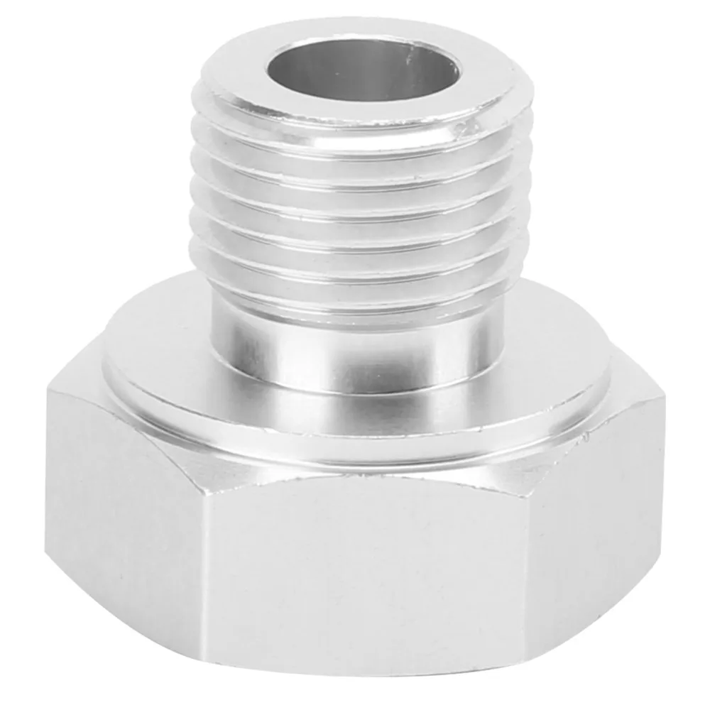 M16 x 1.5 ذكر إلى 1/8 NPT أنثى LS محول مستشعر ضغط الزيت سبائك الألومنيوم LS محول مبادلة المحرك #4