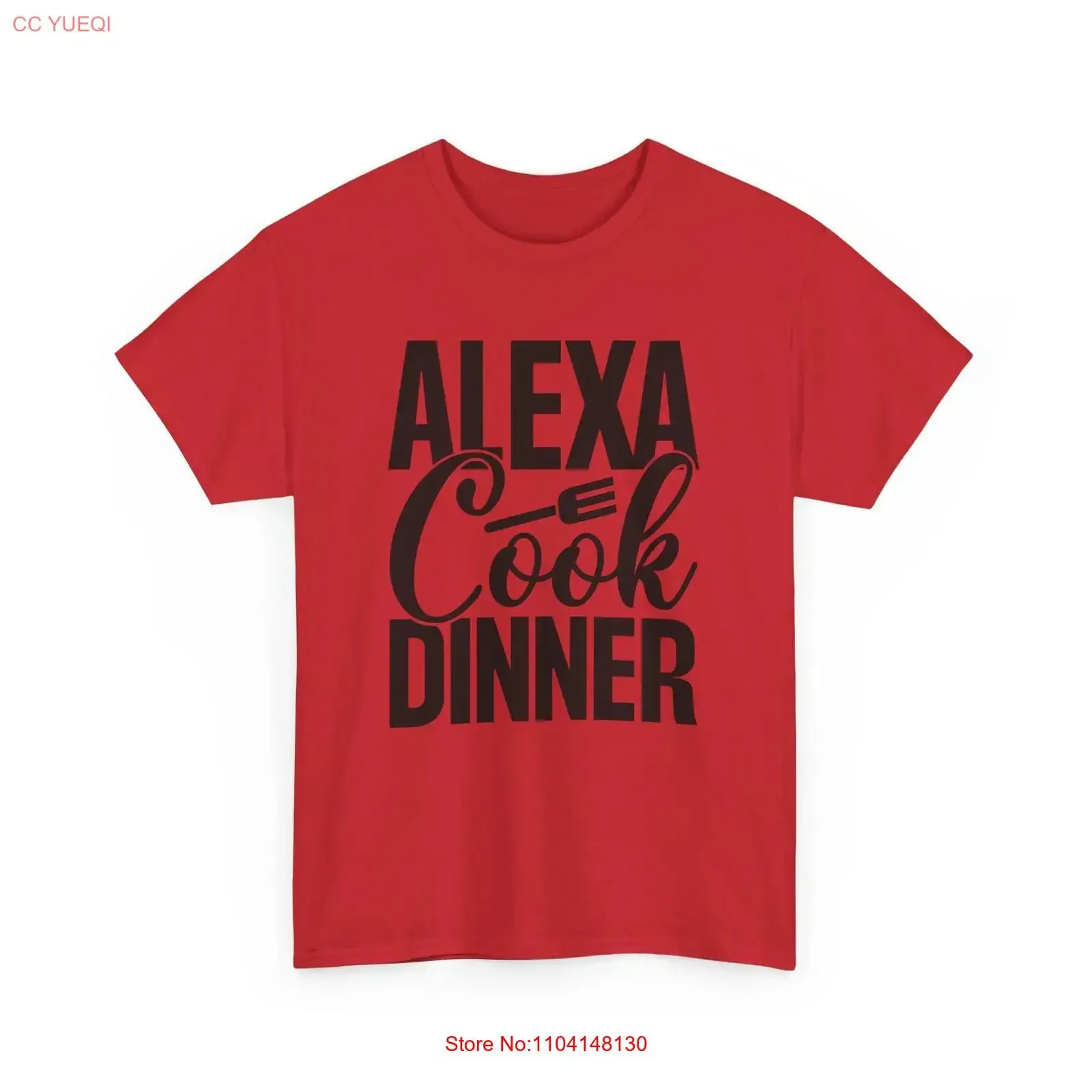 Cooking Mode On T Shirt Funny Chef Kitchen Lover Culinary Alexa Cook Dinner vintage Washed Soft Comfortable Stretched fashion