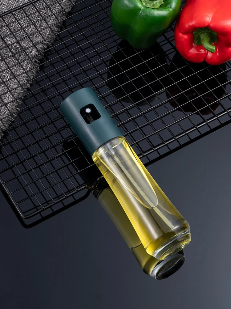 

304 Stainless Steel Glass Oil Spray Bottle, Oil Control Bottle, Oil Spray Pot, Feel Good Kitchen Tools