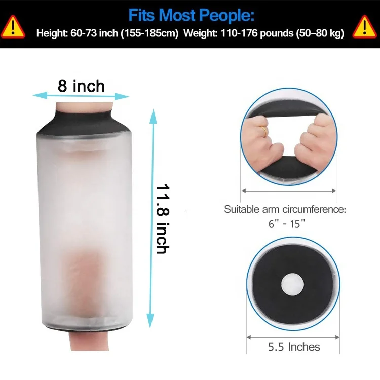 

PICC Line Waterproof Bandages Waterproof Child Bandage Protector Cover Broken Hand,Wrist, Finger,Elbow