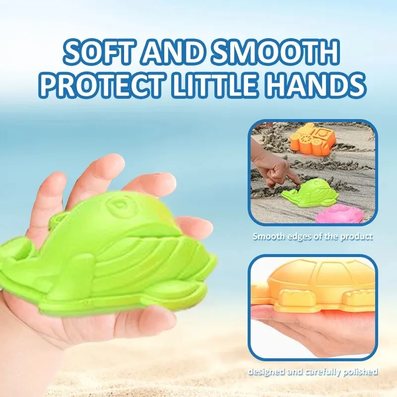 11 Pcs Beach Sand Toy Set Outdoor Summer Game Children Gift For Kids Toddlers Boys And Girls Birthday Gifts For Childrens