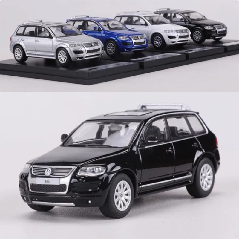 

SHADOW 1:64 Scale Touareg R50 Simulation Alloy Car Model Static Display Collectible Toy Gift Ornament Souvenir Decoration