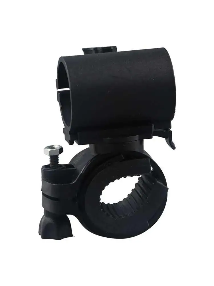 AliExpress NONE Black Light Bracket 360 Rotation Lamp Mount Cycling Light Holder Bicycle Flashlight Mount LED Torch Bracket Bike Lights Holder