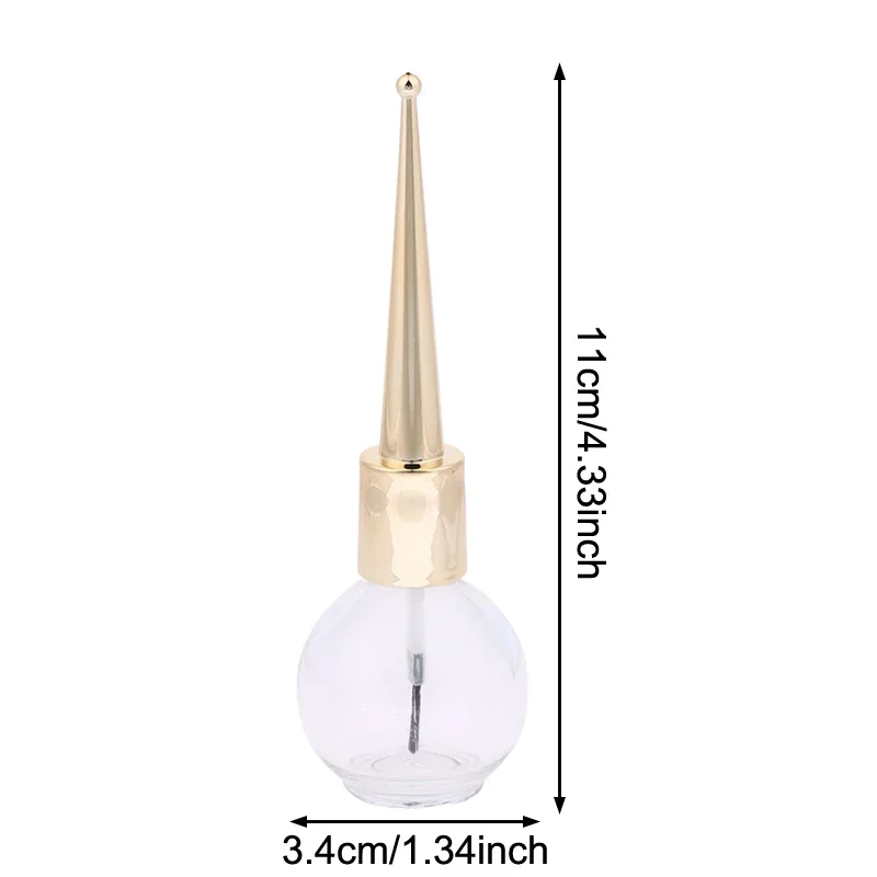 15 مللي زجاجة طلاء الأظافر جيل للأظافر زجاجة فارغة مع فرشاة الزجاج زجاجة فارغة هلام الأظافر زجاجة فارغة الحاويات مسمار الفن #6