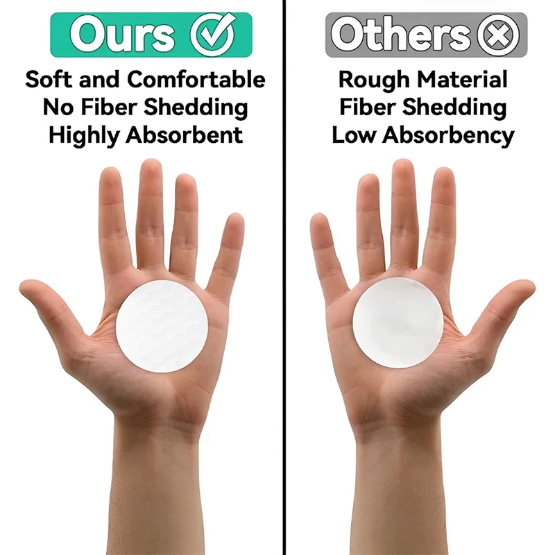 500/100 قطعة منصات قطنية لتنظيف الوجه لينة الجلد التطهير الوجه ماصة ورقة مزيل ماكياج الوسادة أدوات ماكياج وملحقاتها