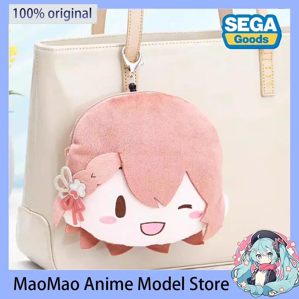 オリジナルセガ初音ミク鏡音リン桃井愛梨霧間ハルカ日ノ森雫ぬいぐるみ財布かわいいアニメ人形ぬいぐるみペンダント