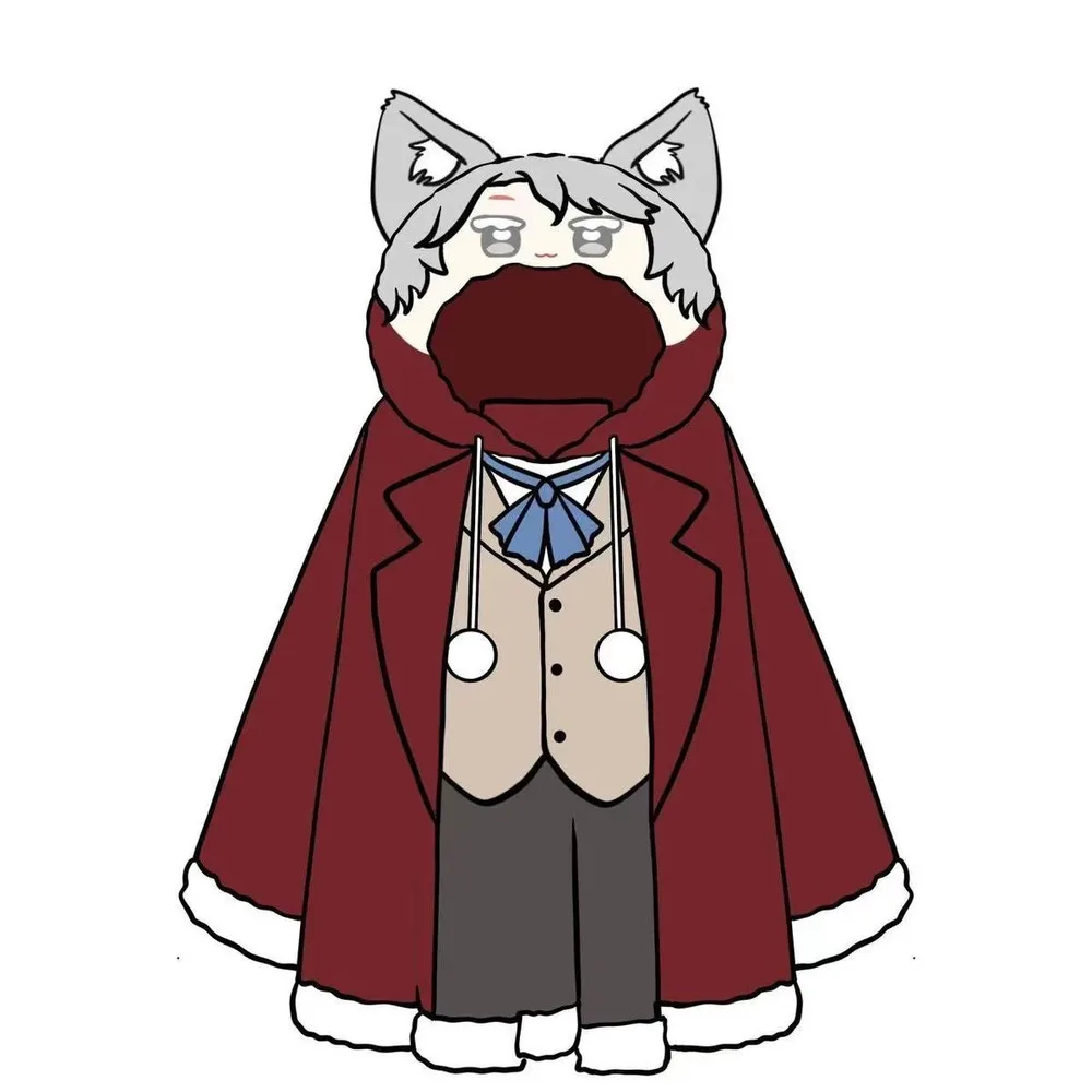 

Anime Game Identity Ⅴ Prisoner Luca Balsa Cloak Plush Cloa Furry Blanket Soft Cap Hoodie Cosplay Costume Hallowmas Gifts
