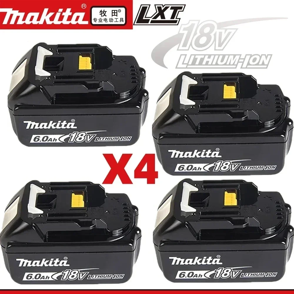 

Genuine Makita 6Ah/5Ah/3Ah for Makita 18V Battery BL1830B BL1850B BL1850 BL1840 BL1860 BL1815 Replacement Lithium Battery