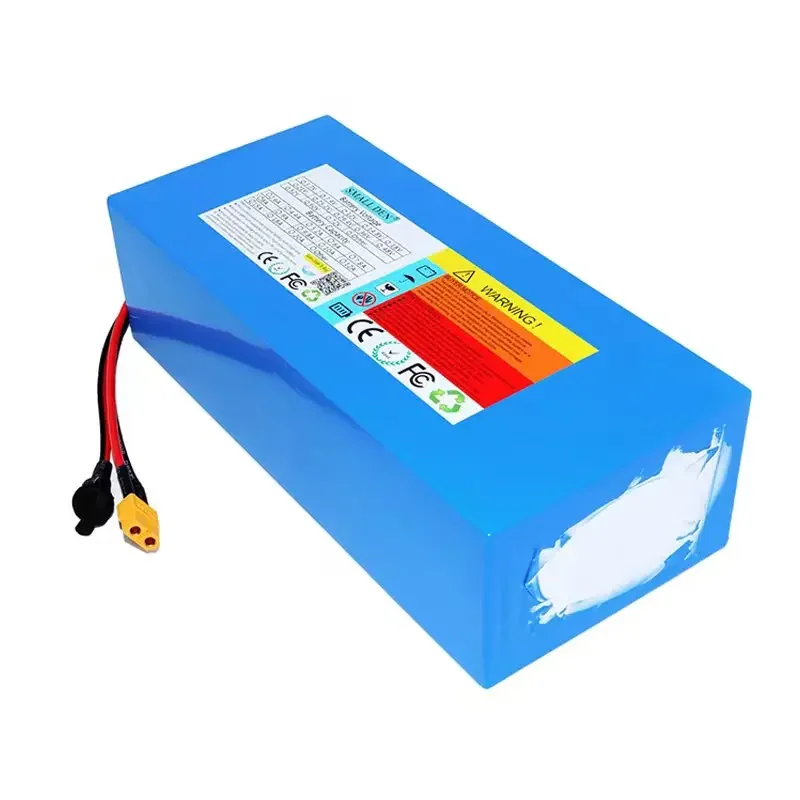 New 14.8V 60Ah lithium-ion battery pack with 4s20p built-in 30a BMS suitable for automatic vehicle 12V 0-450W motor batteries